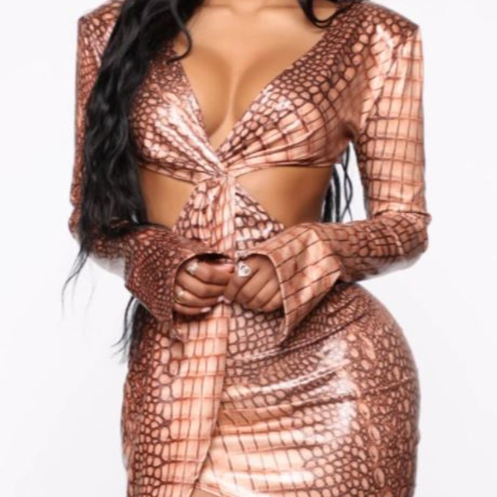 Fashion Nova Deadly Desire Mini🐍♥️